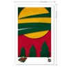 NHL Minnesota Wild Logo Art Poster Print - 3 of 4