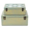 Cheung's Ebba Mirrored Brushed Gold Boxes - 4 of 4