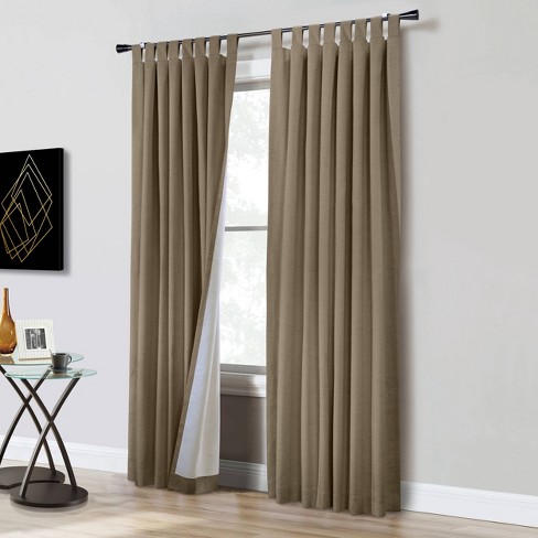 Suprema Tab Top Blackout Curtain Panels, Best Blackout Curtains From Target