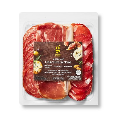 Sampler Pack Calabrese Salami, Prosciutto and Capocollo - 6oz - Good & Gather™