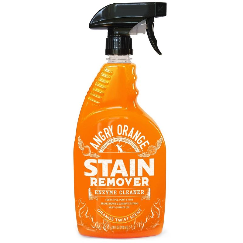 Angry Orange Enzyme Spray Stain Remover - 24oz, 1 of 7