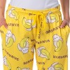 Bananya Women's Bananya Cat and Title All Over Print Lounge Pajama Pants - 3 of 4
