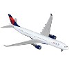 Airbus A330-300 Commercial Aircraft "Delta Air Lines" (N829NW) White with Blue and Red Tail 1/400 Diecast Model by GeminiJets - 2 of 3