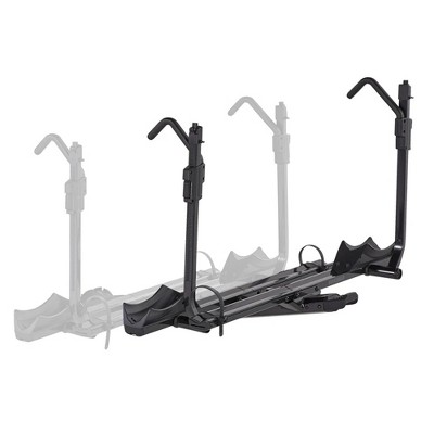 Yakima StageTwo 2" Premium Platform +2 Bike Tray Vehicle Hitch Add On, Slate