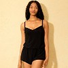 Women's Swim Romper One Piece Swimsuit - Shade & Shore™ - 3 of 4