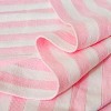 Cotton Cable Knit Stripe Baby Blanket, Super Soft Toddler Blanket, 30 × 40 Inches - NTBAY - 4 of 4