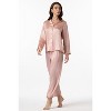 SilkSilky Women's Pure Silk Button Up Pajamas - 4 of 4