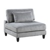 NicBex Couches for Living Room 4-Piece Modular Sectional Sofa Set Upholstered Corduroy Sofa Couch with Cushion Pillows and Solid Wood Legs - 2 of 4