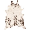 Nuloom Marcia Pet Friendly Premium Machine Washable Faux Cowhide Area Rug - 2 of 4