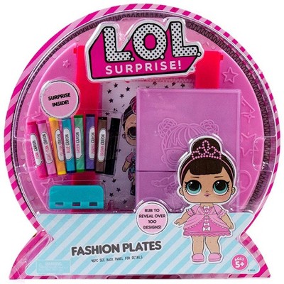 lol surprise fashion plates