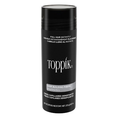 Toppik Hair Building Fibers, Fill In Fine or Thinning Hair Instantly Thicker, Fuller Looking Hair Gray .97 OZ