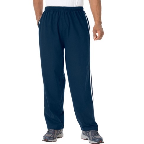 ADIDAS Striped Men Blue Track Pants