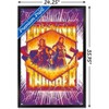 Trends International Marvel Thor: Love and Thunder - Purple Lightning Framed Wall Poster Prints - 3 of 4