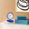 2pk Magnetic Lidded Boxes Blue - Room Essentials™ - 2 of 3