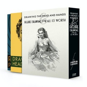 Drawing the Head and Hands & Figure Drawing (Box Set) - by  Andrew Loomis (Hardcover) - 1 of 1