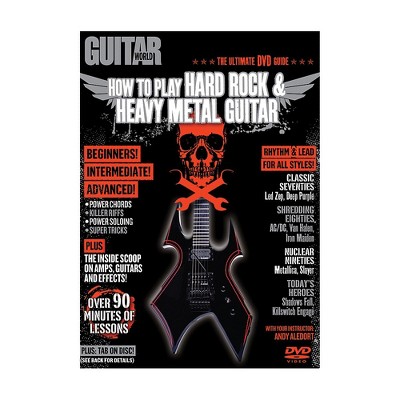 Alfred Guitar World How To Play Hard Rock & Heavy Metal Guitar (DVD)