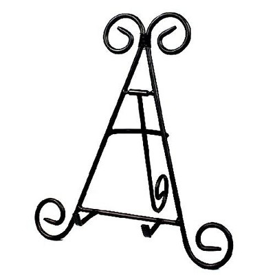 12" Black Iron Display Stand