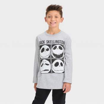 Disney Nightmare Before Christmas - T-shirts Pack Jack Kid 3 To Target Little Skellington : Big Kid