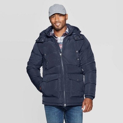 mens quilted down jacket