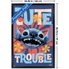 Trends International Disney Lilo & Stitch (2025) - Cute Trouble Framed Wall Poster Prints - 3 of 4