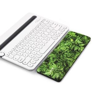 Insten Green Forest Keyboard Wrist Rest Pad Support, Ergonomic Palm Rest, Anti-Slip, Comfortable Typing and Pain Relief, 11 x 3.5 in - 1 of 4