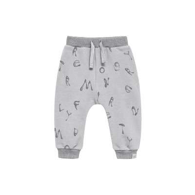 Boy's Kids' Terry Joggers With Print - OMAMImini