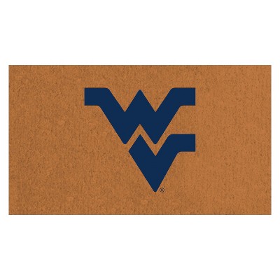 Coir Mat, 16"x28", West Virginia University