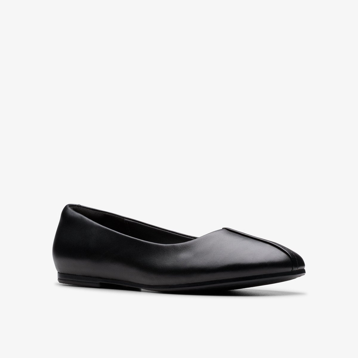 Обувь Clarks Womens Livia Lily Black Leather Shoes 7 Medium — фото 4
