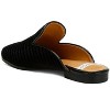 Ouzini Velvet Textured Slip On Mules - 3 of 4