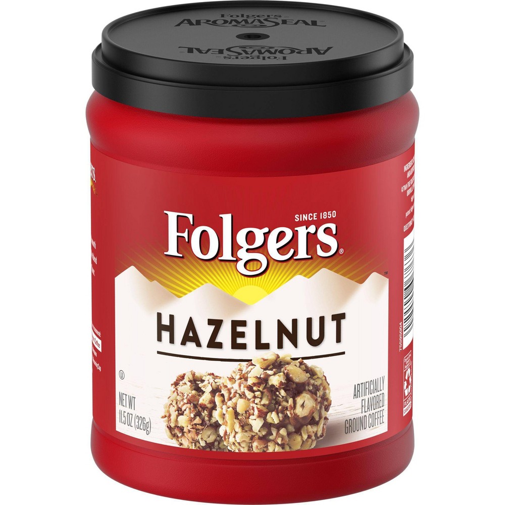 UPC 025500067636 product image for Folgers Flavors Hazelnut Mountain Grown Medium Roast Ground Coffee - 11.5oz | upcitemdb.com