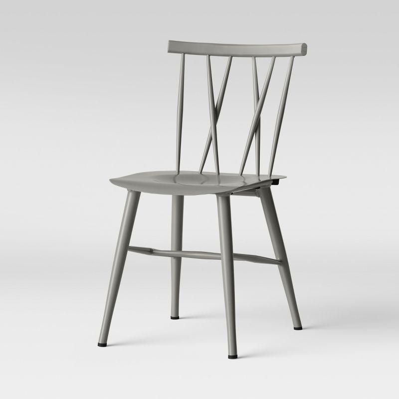 Becket Metal X Back Dining Chair - Threshold™, 5 of 15