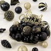 Christmas Ball Ornaments Set, 65 pcs Shatterproof Xmas Balls Decorative Hanging Ornaments Assorted Set for Xmas Tree Holiday Garland Decor - 2 of 4