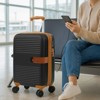 World Traveler Garland Lightweight Hardside 20-Inch Carry-On Expandable Spinner Luggage with TSA Lock & USB Port - 2 of 4