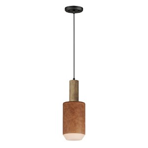Maxim Lighting Scout 1 - Light Pendant in  Weathered Wood - 1 of 1