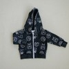 Kids Cohen Sports Graphic Print Zip Up Hoodie - Olive + Scout - 2 of 4