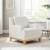 VANOMi 31.5'' Boucle Accent Chair with Rubber Wood Base - 2 of 4