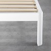Full KERT Metal & Wood Platform Bed Frame with Upholstered Headboard, Mellow - 4 of 4
