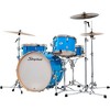 Slingerland Studio King 4-Piece Shell Pack with 22" Bass Drum and Snare Drum Lunar Blue Lacquer - 3 of 4
