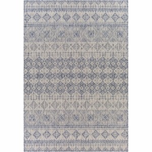 Hauteloom Ramon Gray & Blue Area Rug - 1 of 4