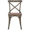 Franklin 18" H X-Back Farmhouse Dining Chair (Set of 2) - AMH9500 - Safavieh Couture - 2 of 4