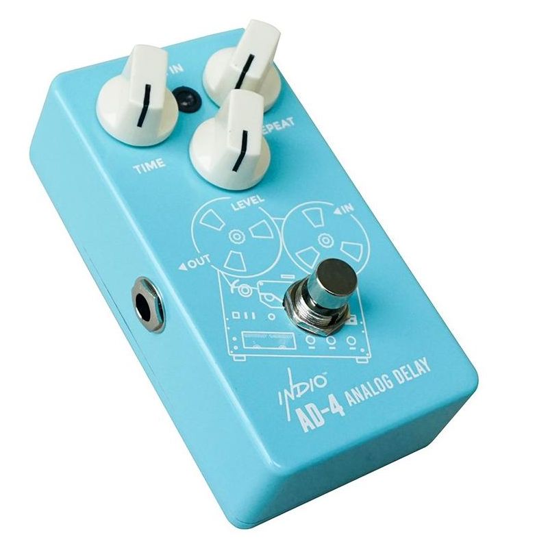 Monoprice AD-4 True Bypass Vintage Analog Delay Guitar Effect Pedal - Indio Series, 3 of 6