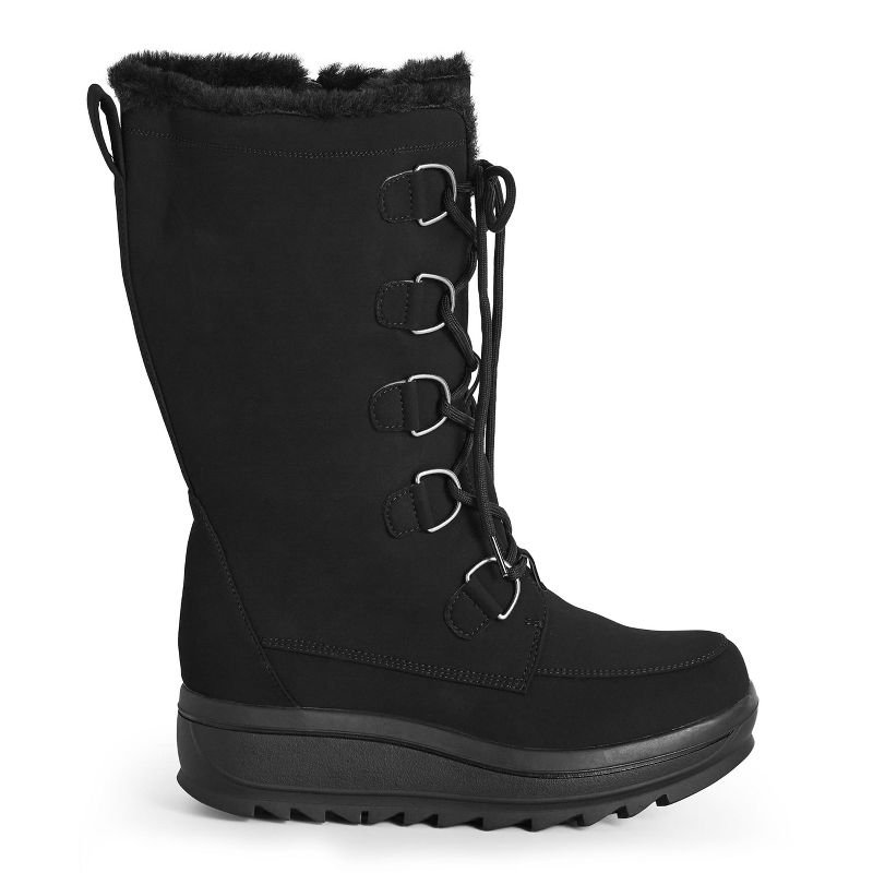 Women's WIDE FIT Shea Cold Weather Boot - black | CLOUDWALKERS, 2 of 7
