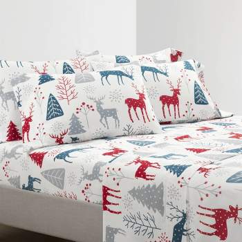 370 Thread Count Wonderland Soft Flannel Sheet Set - Lush Décor