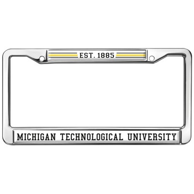 Michigan Technological University Full Size Standard License Plate Metal Frame