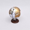 Tabletop Decorative World Globe on Wood Base-11" - 2 of 4
