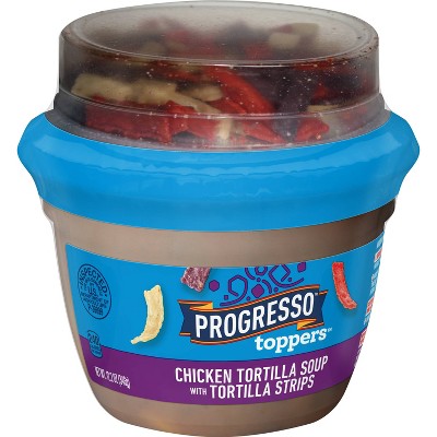 Progresso Toppers Chicken Tortilla Soup with Tortilla Strips - 12.2oz