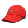 Dalix Cactus Embroidered Cap Cotton Succulent Baseball Hat Plant Adjustable Womens - 4 of 4