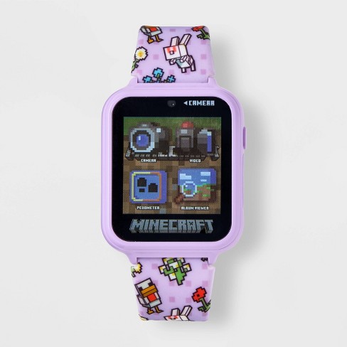 Girls Minecraft Interactive Watch Purple Target