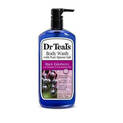 Dr. Teal's Elderberry Boost & Renew Body Wash - 24oz