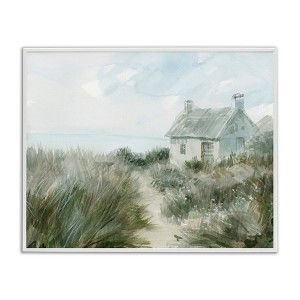 Stupell Industries Simple Windswept Cottage Framed Giclee Art - 1 of 4